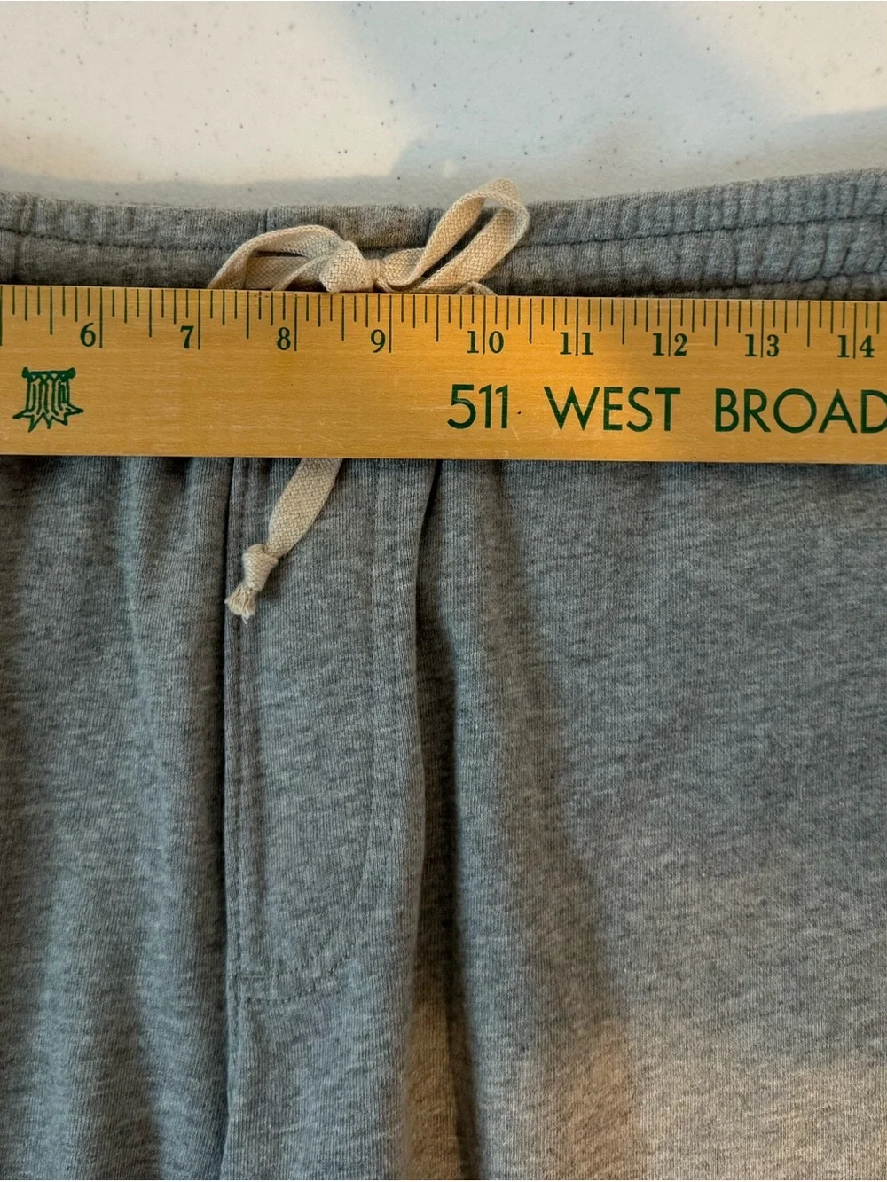 J. Crew Men's Heather Gray Drawstring Athletic Shorts Medium NWT